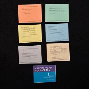 Official MCAT Flashcards Set